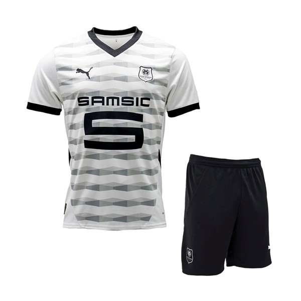 Camiseta Stade Rennais Replica Segunda Ropa Niño 2024/25